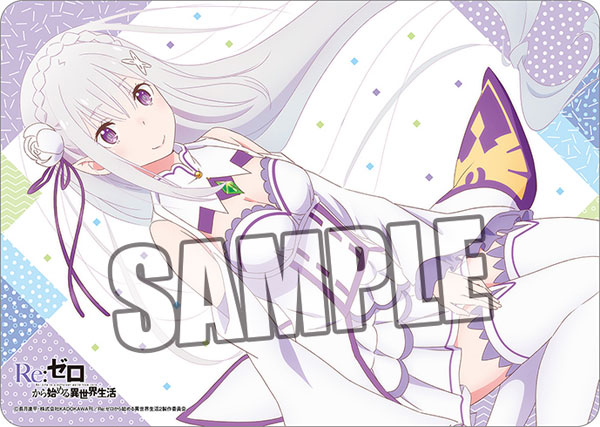 キャラクター万能ラバーマット Re：ゼロから始める異世界生活「エミリア」Ver.2