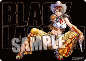 キャラクター万能ラバーマット BLACK LAGOON「レヴィ」ウエスタンVer.