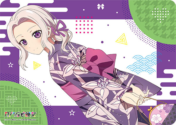 キャラクター万能ラバーマット カノジョも彼女 桐生紫乃