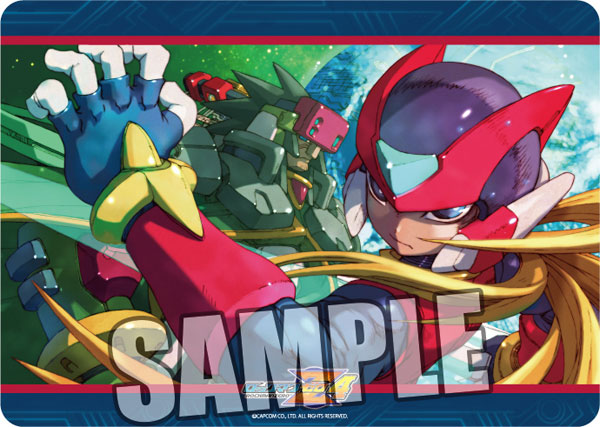 キャラクター万能ラバーマット ロックマン ゼロ4「ゼロ＆クラフト」