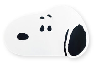 ピーナッツ ダイカットデスクマット スヌーピー