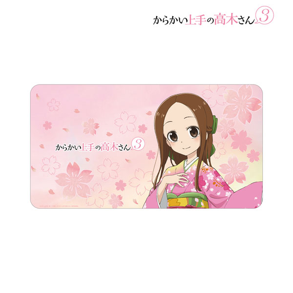 からかい上手の高木さん3 描き下ろしイラスト 高木さん 桜和装ver. プレイマット