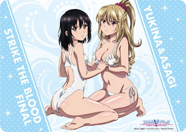 キャラクター万能ラバーマット ストライク・ザ・ブラッドFINAL「雪菜＆浅葱」