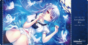 キャラクター万能ラバーマットスリム Summer Pockets REFLECTION BLUE「空門蒼」七影蝶Ver.