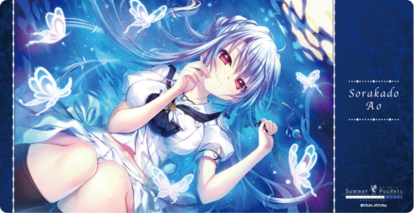 キャラクター万能ラバーマットスリム Summer Pockets REFLECTION BLUE「空門蒼」七影蝶Ver.