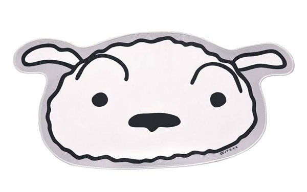 クレヨンしんちゃん ダイカットデスクマット シロ