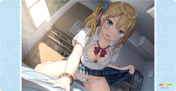キャラクター万能ラバーマットスリム E☆2 カントク「みてみてチェック」