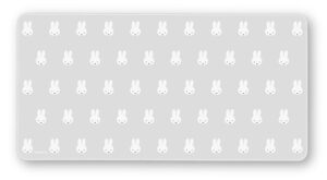 ミッフィー デスクマット フェイス総柄