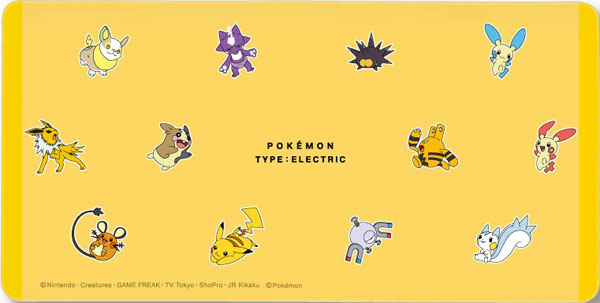 ポケットモンスター デスクマット でんきタイプ