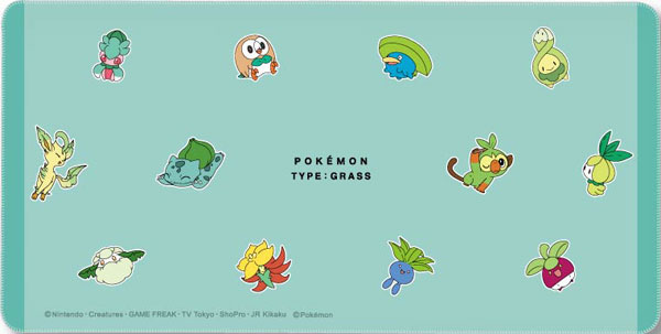 ポケットモンスター デスクマット くさタイプ