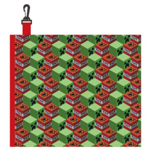 マインクラフト おでかけミニプレイマット クリーパー＆TNT