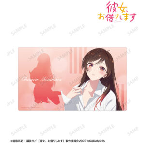 TVアニメ『彼女、お借りします』 描き下ろしイラスト 水原千鶴 彼シャツver. プレイマット