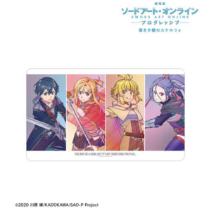 劇場版 ソードアート・オンライン -プログレッシブ- 冥き夕闇のスケルツォ 集合 Ani-Art clear label プレイマット