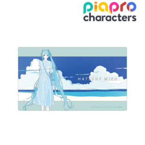 ピアプロキャラクターズ 描き下ろしイラスト 初音ミク 初夏のお出かけver. Art by かとうれい プレイマット