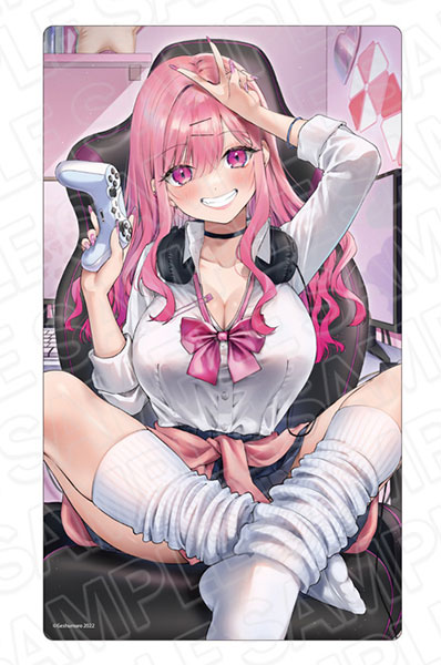 ギャルゲーマーに褒められたい ラバーデスクマット 莉音