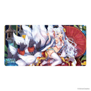 空気少女注意報 デスクマット 妖狐エア(和風)