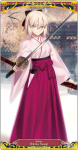 キャラクター万能ラバーマットスリム Fate/Grand Order「セイバー/沖田総司」