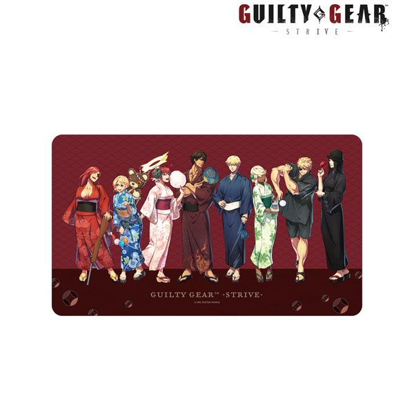GUILTY GEAR -STRIVE- 描き下ろしイラスト 集合 お祭りver. マルチデスクマット