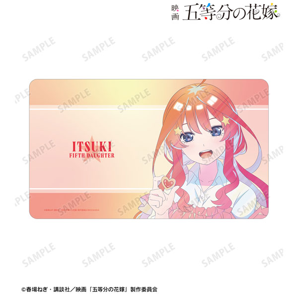 映画『五等分の花嫁』 中野五月 制服エプロンver. Ani-Art clear label マルチデスクマット