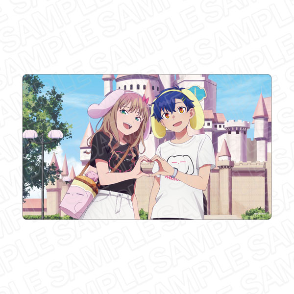 グリッドマン ユニバース ラバーデスクマット 麻中蓬＆南夢芽 Possibility ver.