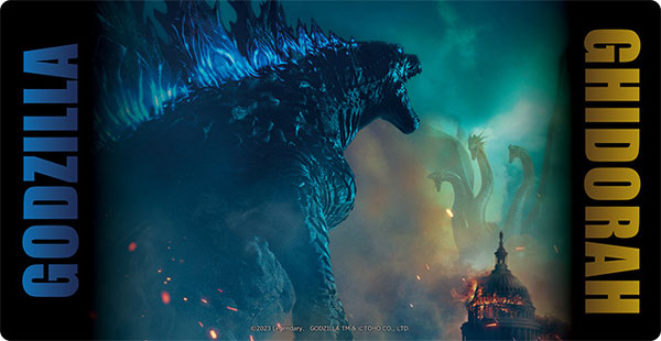キャラクター万能ラバーマットスリム ゴジラ キング・オブ・モンスターズ「ゴジラvsギドラ」