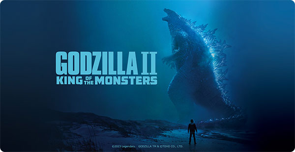 キャラクター万能ラバーマットスリム ゴジラ キング・オブ・モンスターズ「ゴジラ」