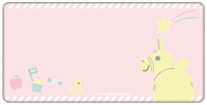 ロディ デスクマット ピンク