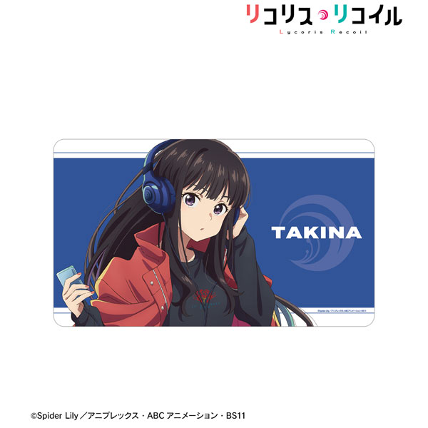 TVアニメ「リコリス・リコイル」 描き下ろし 井ノ上たきな 私服ver. マルチデスクマット