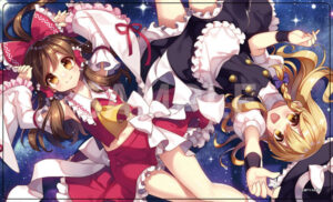 東方Project クリエイターズプレイマット 6 霊夢＆魔理沙 illust.まさる.jp