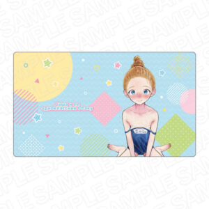 サーシャちゃんとクラスメイトオタクくん ラバーデスクマット サーシャちゃん スク水 ver.