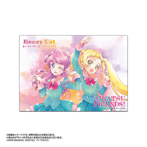 アイカツフレンズ！ マルチデスクマット ハニーキャット