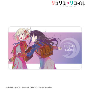 TVアニメ「リコリス・リコイル」 錦木千束＆井ノ上たきな Ani-Art clear label マルチデスクマット