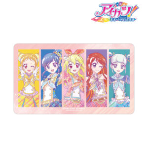 アイカツ！ 10th STORY ～未来へのSTARWAY～ スターライト学園 Ani-Art clear label マルチデスクマット