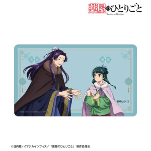 薬屋のひとりごと 描き下ろし 猫猫＆壬氏 冬の装いver. マルチデスクマット
