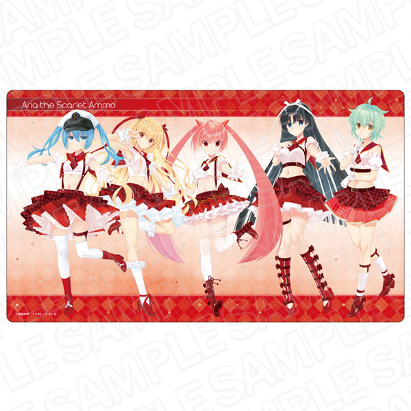 緋弾のアリア ラバーデスクマット 15周年学園祭アイドル ver.