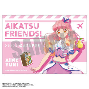 アイカツフレンズ！×がたふぇす 描きおろし マルチデスクマット 友希あいね