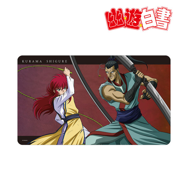 幽☆遊☆白書 描き下ろし 蔵馬＆時雨 魔界編バトルver. マルチデスクマット