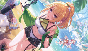 プリンセスコネクト！Re：Dive マルチプレイマット クロエ(ウィンター)