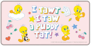 ルーニー・テューンズ デスクマット ピンク