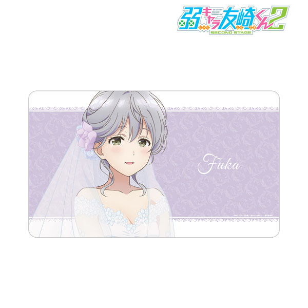 弱キャラ友崎くん 2nd STAGE 描き下ろし 菊池風香 ウェディングドレスver. マルチデスクマット