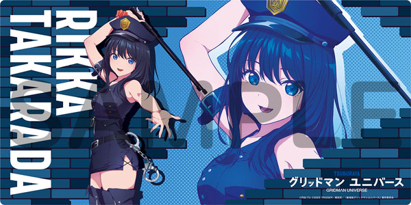 【限定販売】劇場版『グリッドマン ユニバース』 ラバーデスクマット 宝多六花 アメリカンポリスVer.