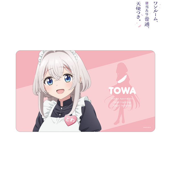 TVアニメ「ワンルーム、日当たり普通、天使つき。」 描き下ろし とわ メイドver. マルチデスクマット