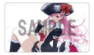 【限定販売】クイーンズブレイド 描き下ろしラバーデスクマット キャプテン・リリアナ