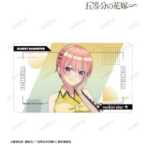 五等分の花嫁∽ rockin’starコラボ 描き下ろし 中野一花 ロックアイドルver. マルチデスクマット