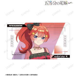 五等分の花嫁∽ rockin’starコラボ 描き下ろし 中野五月 ロックアイドルver. マルチデスクマット