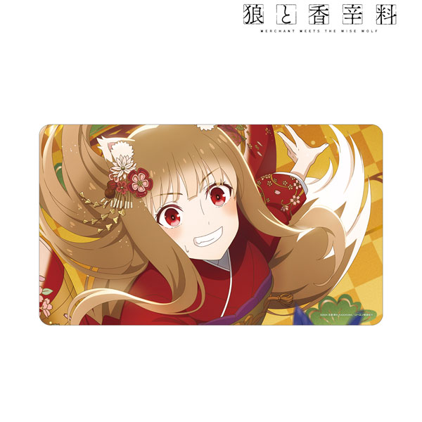 狼と香辛料 MERCHANT MEETS THE WISE WOLF ホロと巡る四季の物語：「お正月」ビジュアル マルチデスクマット