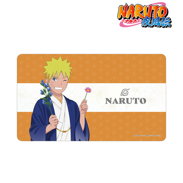 NARUTO-ナルト- 疾風伝 描き下ろし うずまきナルト マルチデスクマット 〈うちはサスケ バースデーver.〉