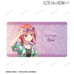 五等分の花嫁∽ 描き下ろし 中野二乃 アロハシャツver. マルチデスクマット