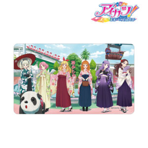 アイカツ！ 10th STORY ～未来へのSTARWAY～ 描き下ろし 集合 袴ver. マルチデスクマット