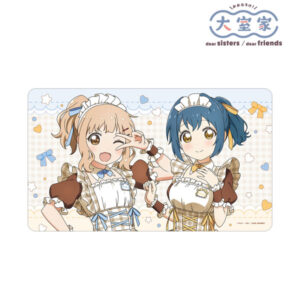 大室家 アニメ描き下ろし 大室櫻子＆古谷向日葵 メイド衣装ver. マルチデスクマット